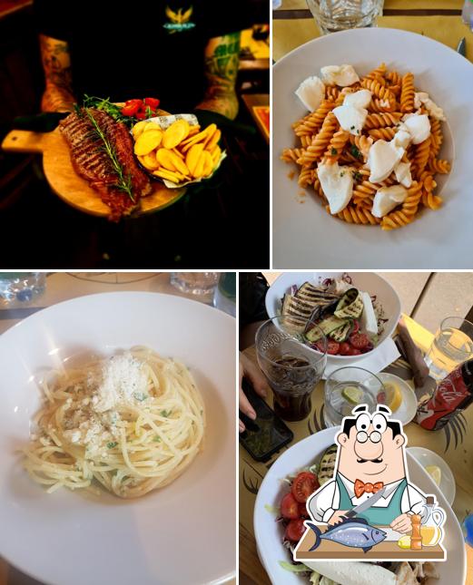 Salmone grigliato al Pils Pub Arco della Pace