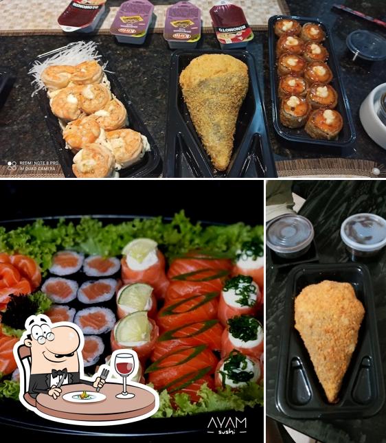 Comida em Ayam Sushi - Comida Japonesa Betim - Sushi Betim