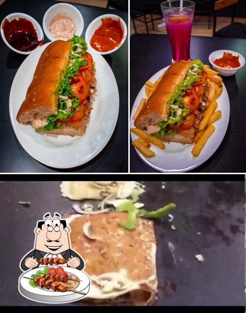 Food at Foodezze Cafe