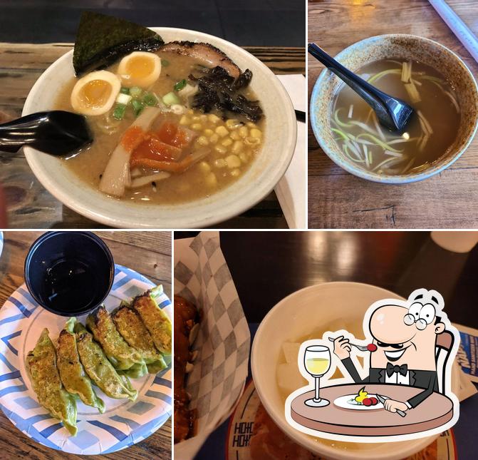 Food at Roppongi Ramen Bar