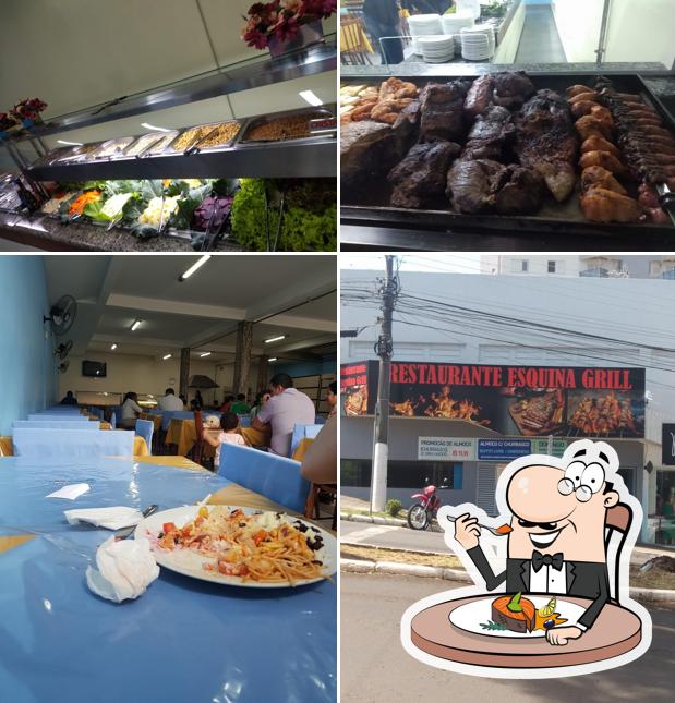 Restaurante e Pizzaria Esquina Grill Chapecó oferece um menu para amantes de frutos do mar