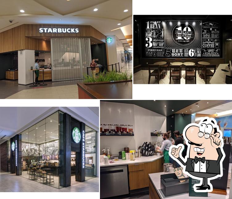 L'intérieur de Starbucks