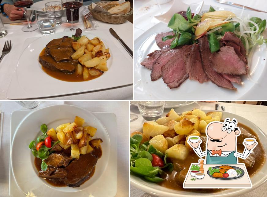 Cibo al Trattoria l’Oca Fòla