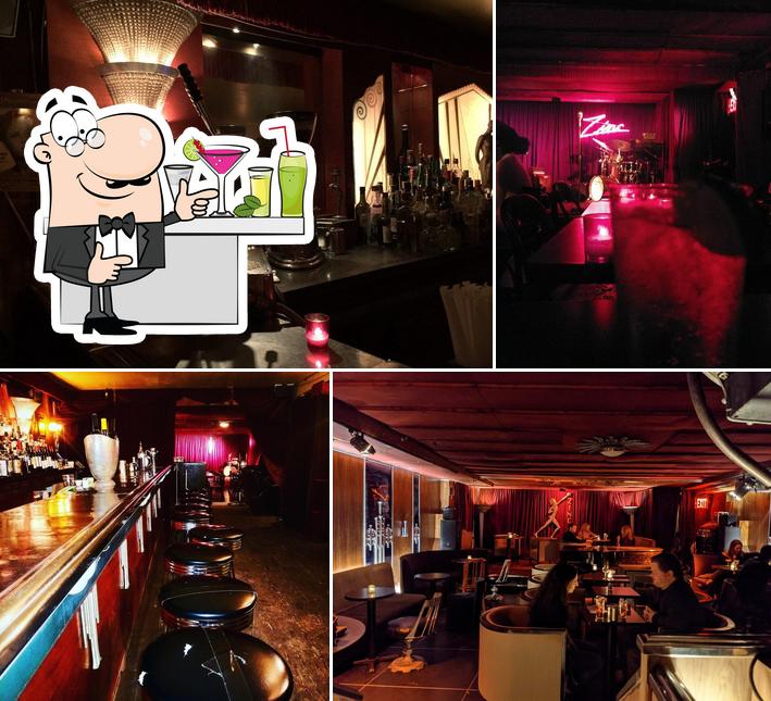 Zinc Bar, Nueva York Carta del restaurante y opiniones