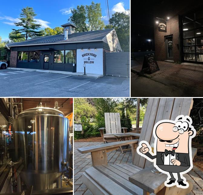 Check out how Brickyard Hollow Brewing Company looks outside