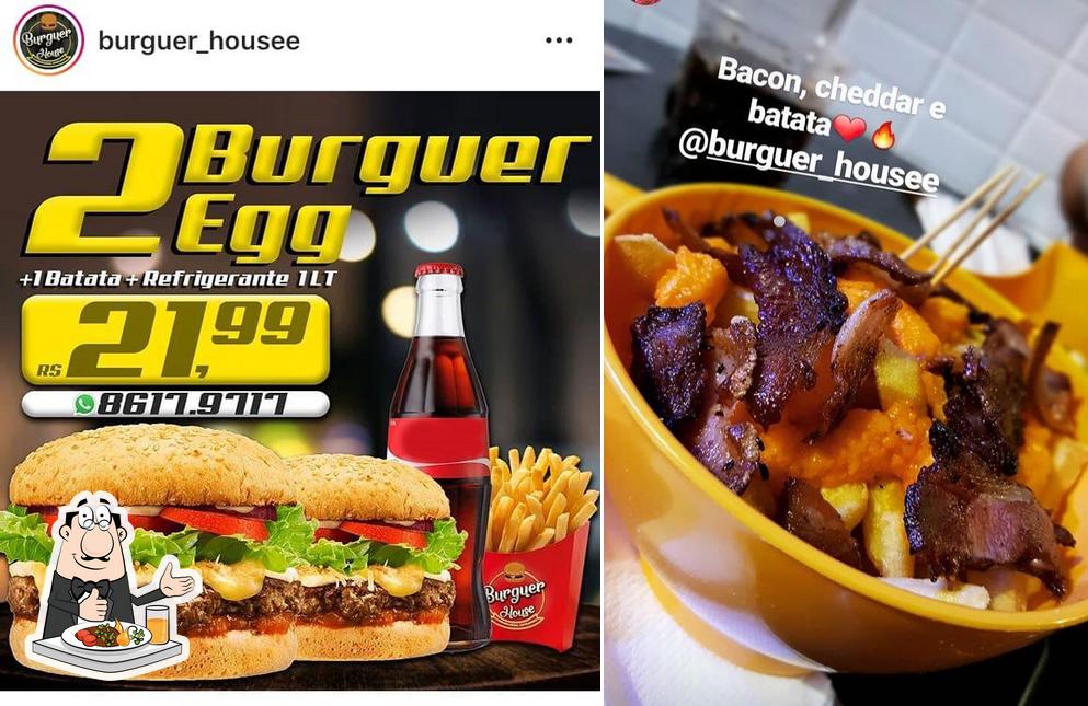 Comida em Burguer House