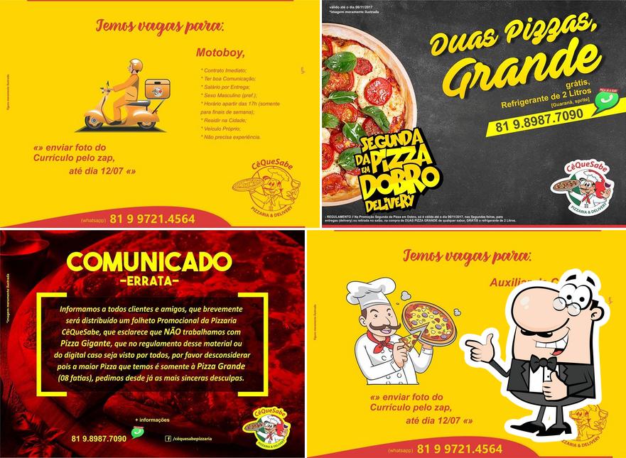 CêQueSabe Pizzaria & Delivery Santa Cruz do Capibaribe PE photo