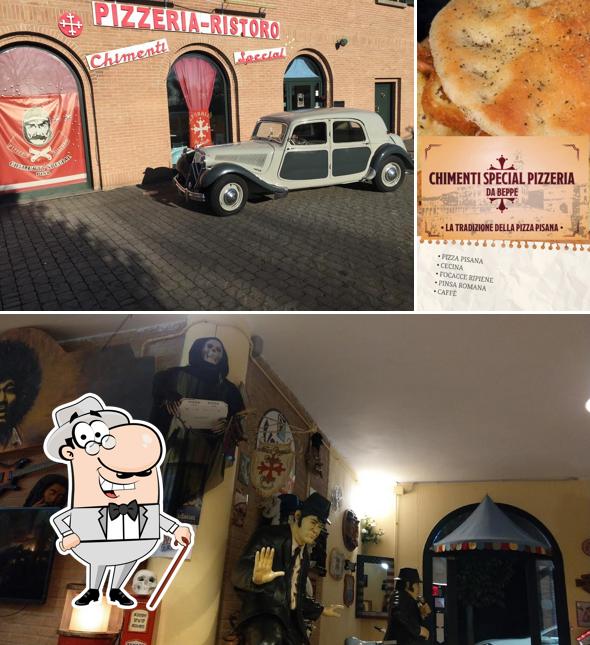 Goditi la vista dagli esterni di Pizzeria Chimenti Special