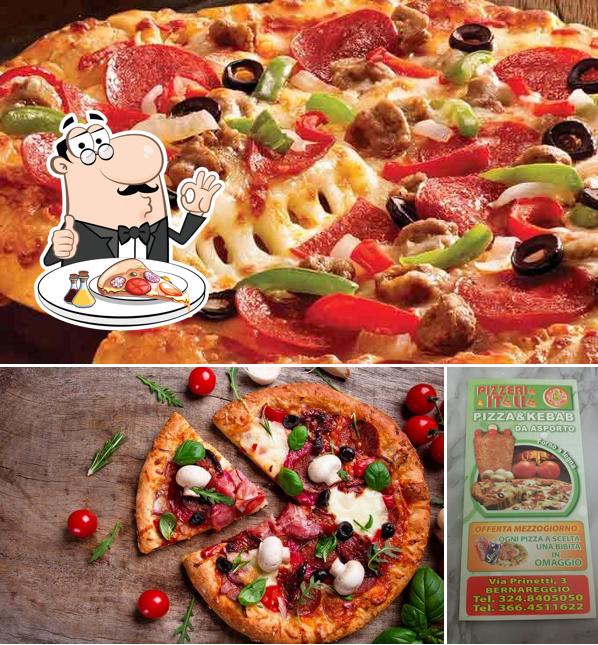 Ordina una pizza a Pizzeria Italia uno Bernareggio