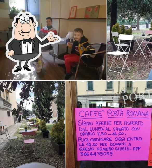 Gli interni di Cafè Porta Romana