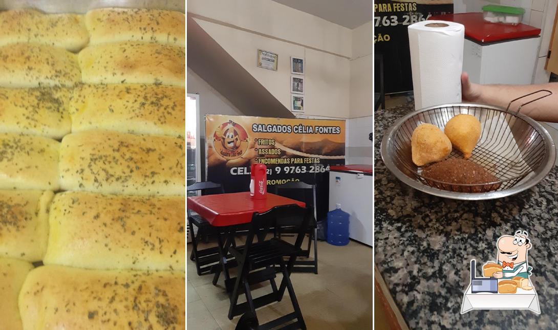 Pão-com-alho em Salgaderia Célia Fontes