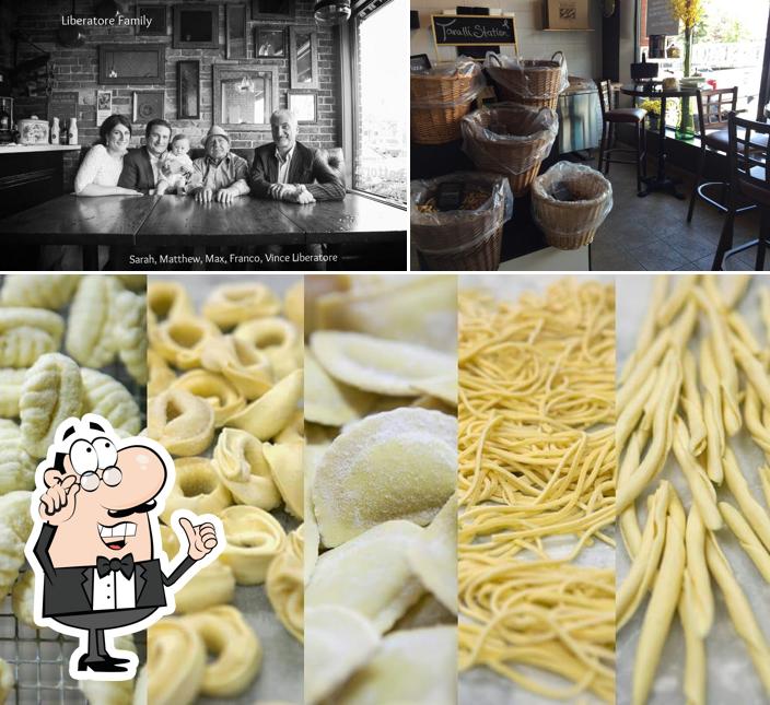 The image of Continental Noodles’s interior and food