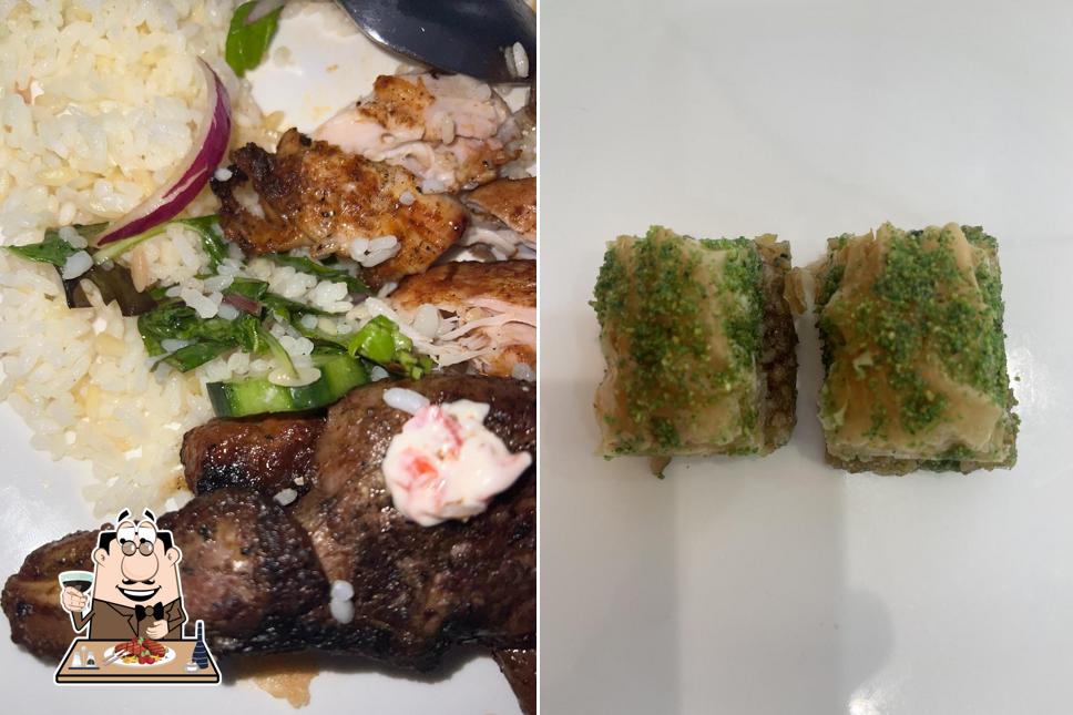 Get meat dishes at Flaming Kebabs & Grill