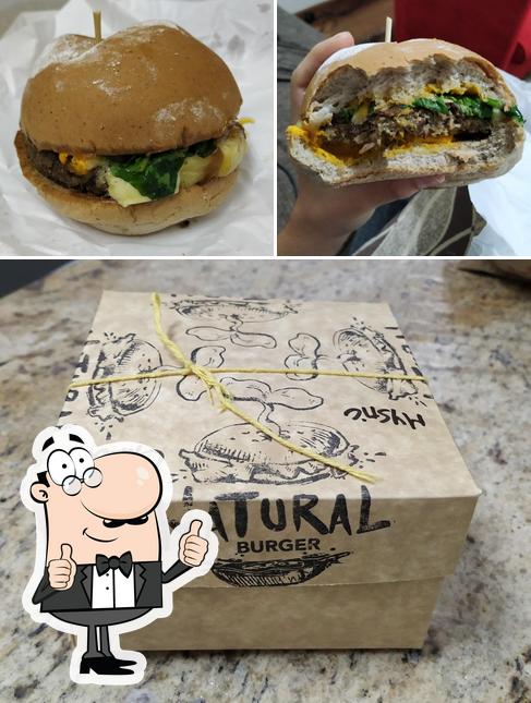 Look at the photo of Natural Burger