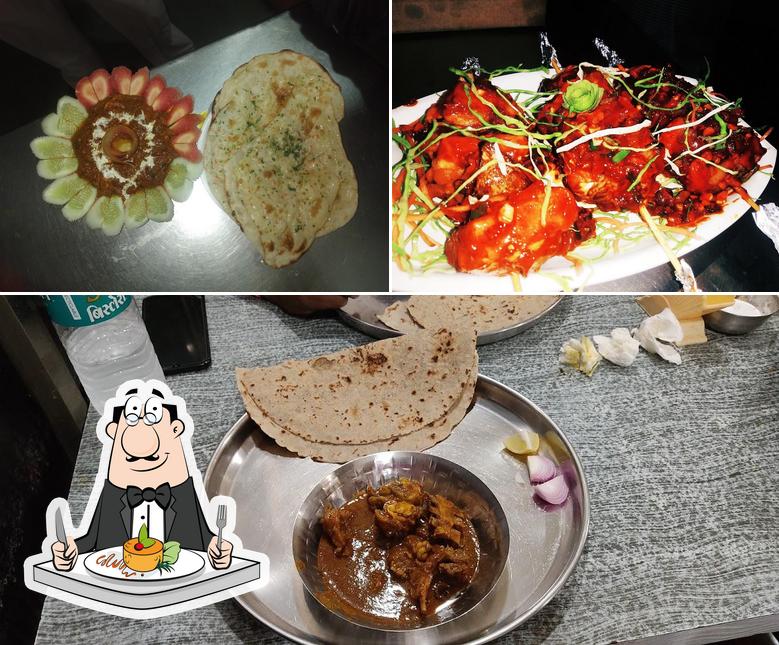 Food at Shivanand Lodging and Samadhan Khanawal