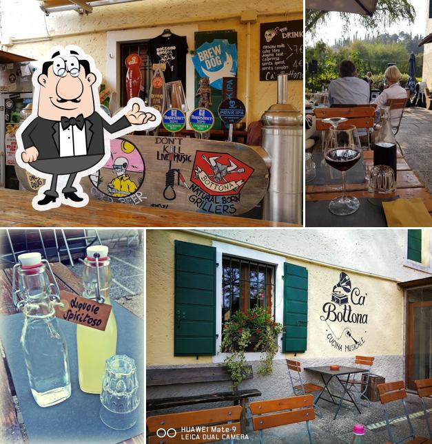 Dai un'occhiata agli interni di Trattoria Cà Bottona