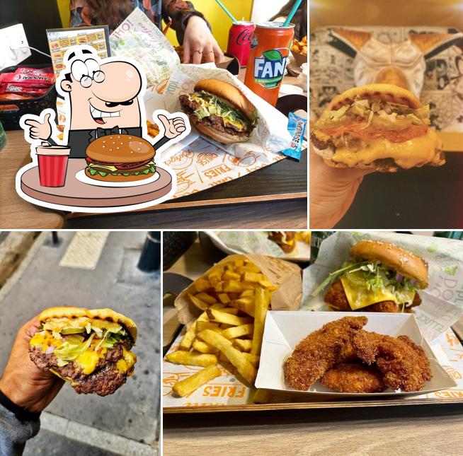 Faites-vous plaisir avec un hamburger à Goku Burger - Colombes