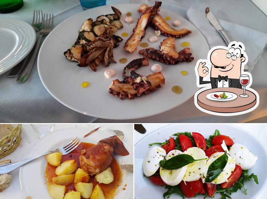 Platti al Ristorante Da Ciccio a Ischia ponte