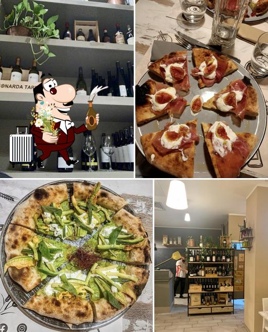 AL 384 Pizzeria con Cucina serve alcolici