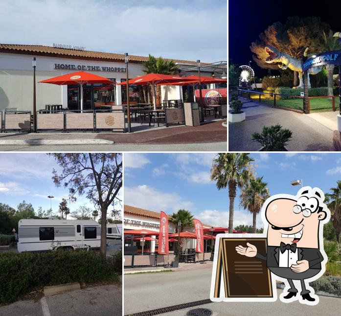 Jetez un coup d’œil à quoi ressemble Burger King à l'extérieur