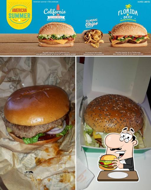 Essayez un hamburger à McDonald's