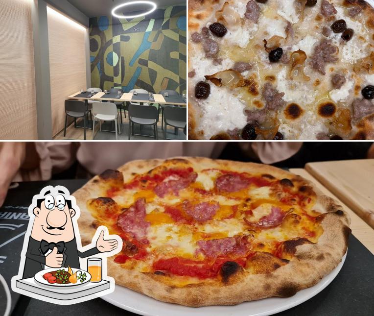 La immagine della cibo e interni di 73% Settantatrepercento Pizzeria