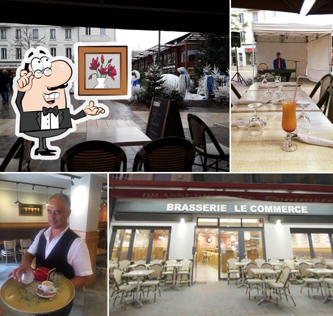 L'intérieur de Brasserie Le Commerce