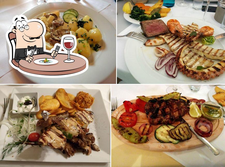Meals at Restaurant Meandros