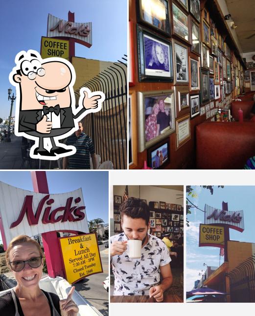 Look at the picture of Nick's Coffee Shop & Deli