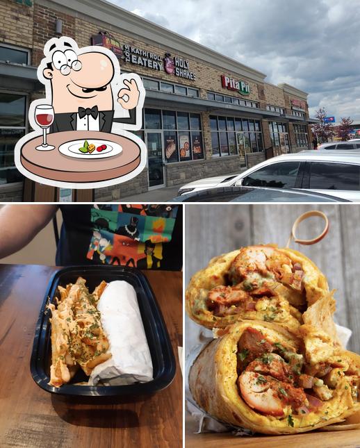 La photo de la nourriture et extérieur de T.O.'s Kathi Roll Eatery Guelph’s