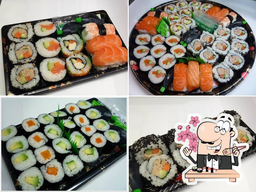 Ordina le varie opzioni di sushi