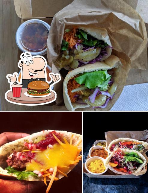 Get a burger at VEGANOO Vegan Fusion Burgers