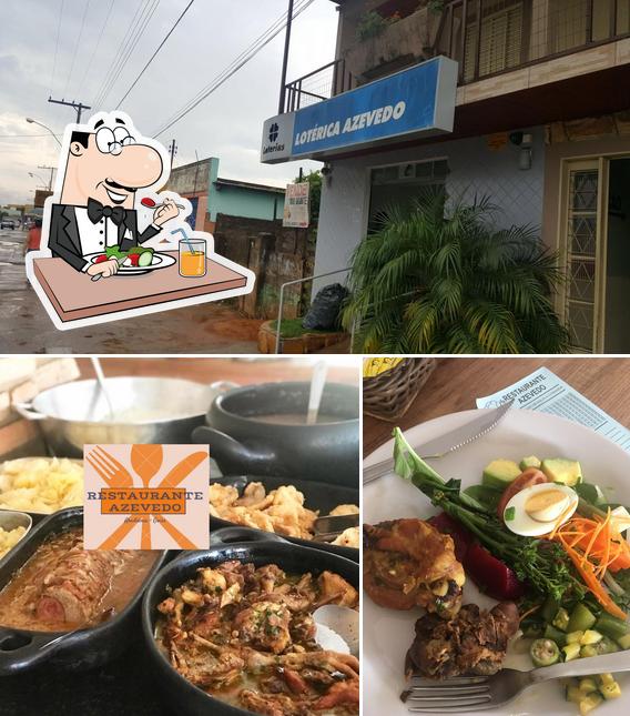 O Restaurante Azevedo se destaca pelo comida e exterior