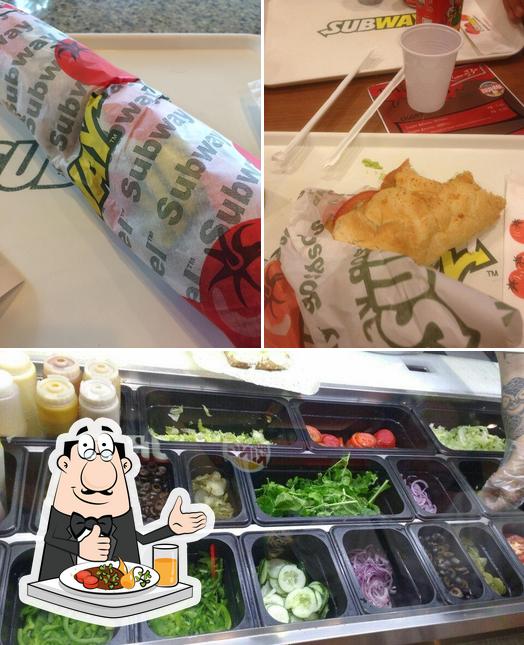 Comida em Subway