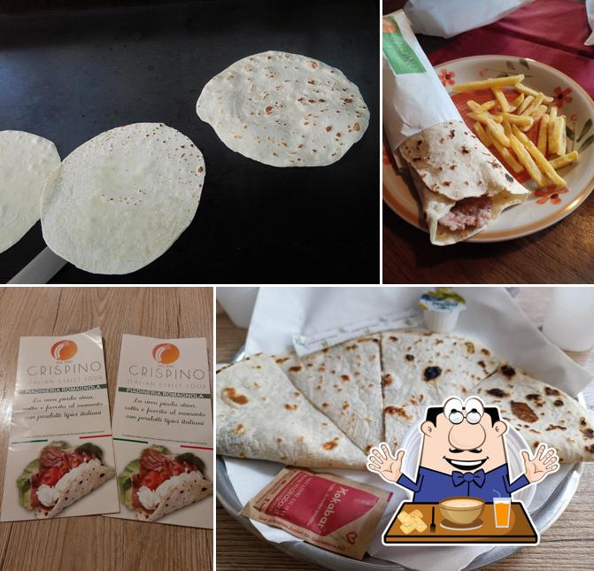 Platti al Crispinofood Piadineria romagnola