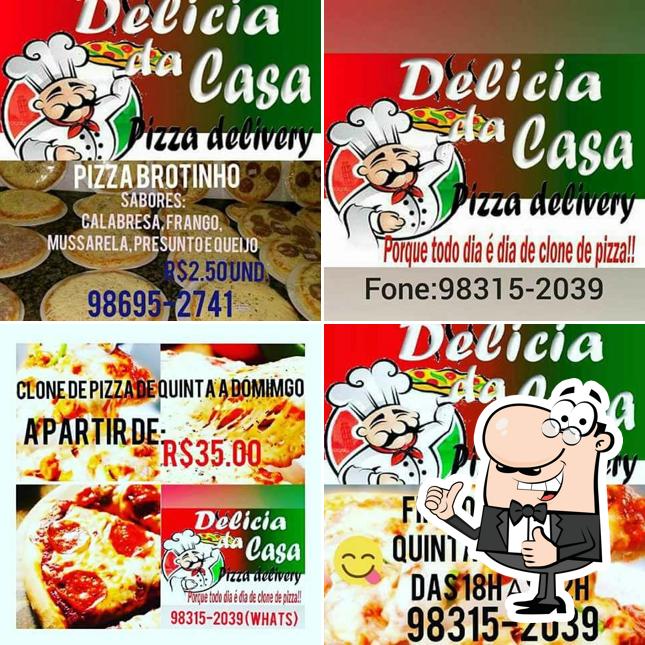 Here's an image of Delicia Da Casa Pizza