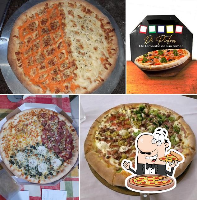 Experimente diferentes tipos de pizza