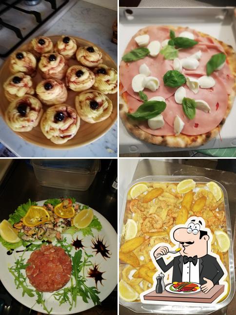 Platti al Pizzeria Pulcinella