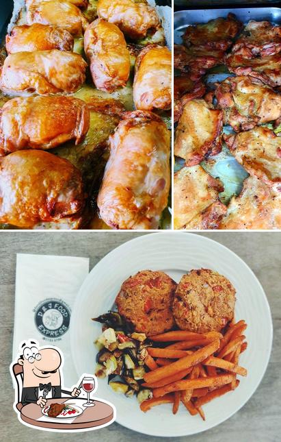 D&J Food Express propose des repas à base de viande
