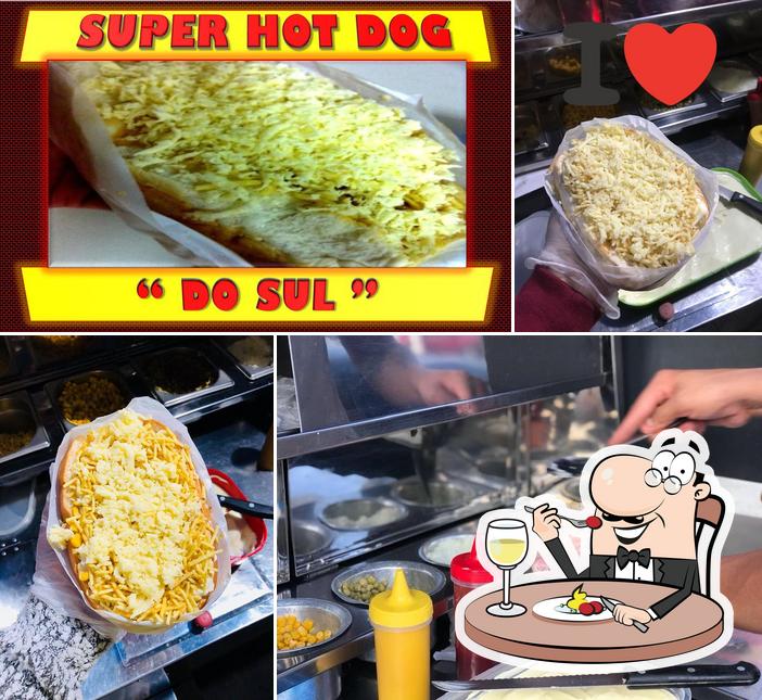 Comida em Super Hot Dog Do Sul