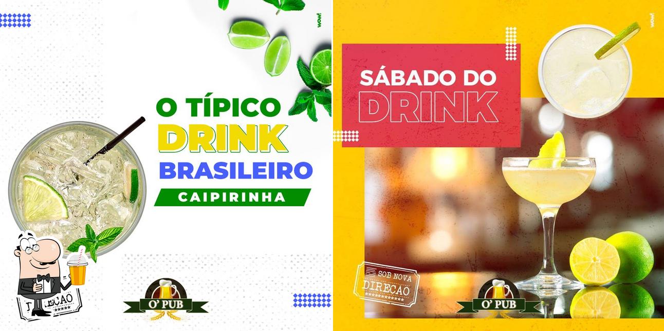 Desfrute de uma bebida no O' Pub