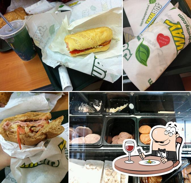 Еда в "Subway"