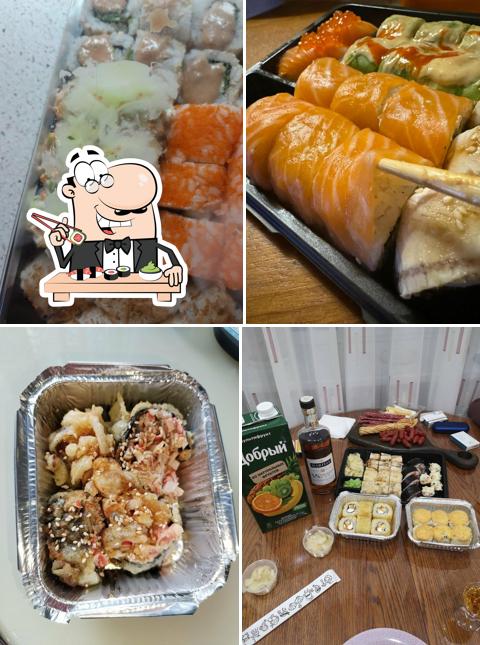 A Eoki, vous pouvez prendre des sushis