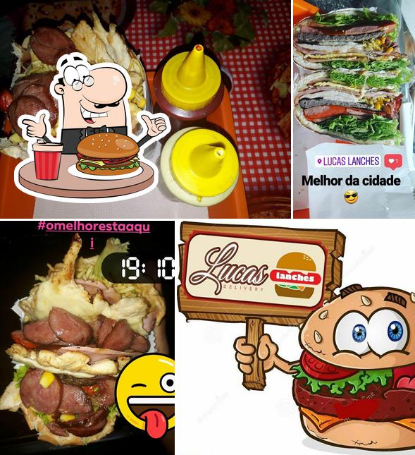 Experimente um hambúrguer no LUCAS LANCHES DELIVERY Rondonópolis MT