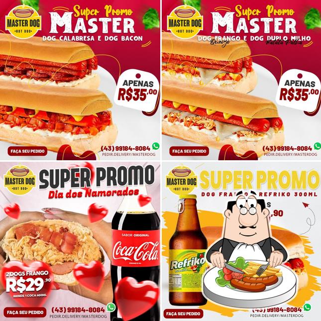 Comida em Master Dog Lanches