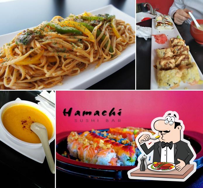 Comida en Hamachi Sushi Bar