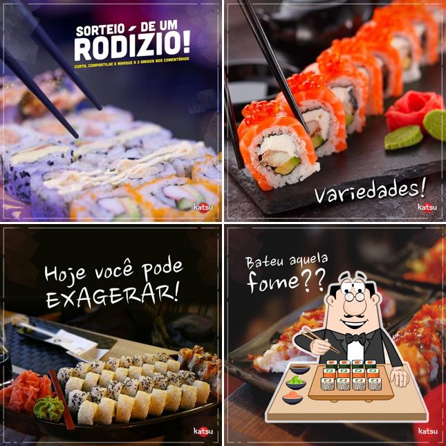 Pide uno de sus distintos tipos de sushi