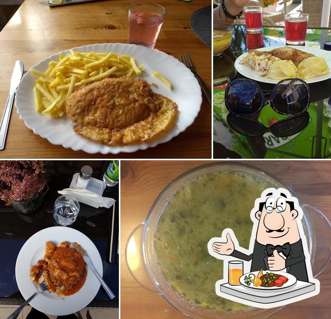 Comida en Kryształowa Bar