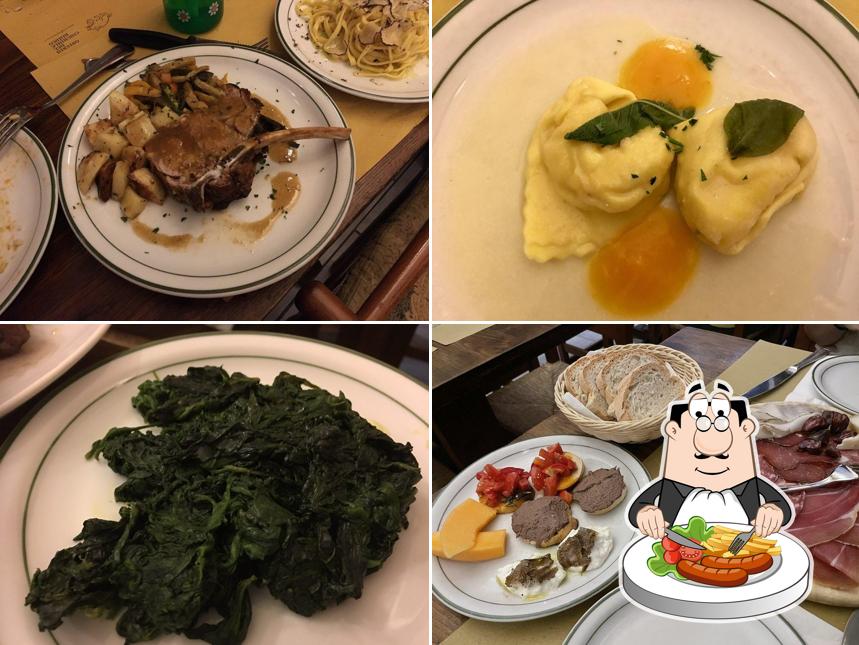 Cibo al Osteria Del Cinghiale Bianco