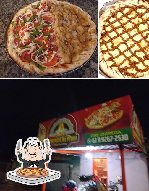 No Pizzaria Quero Pizza Na Pedra, você pode conseguir pizza